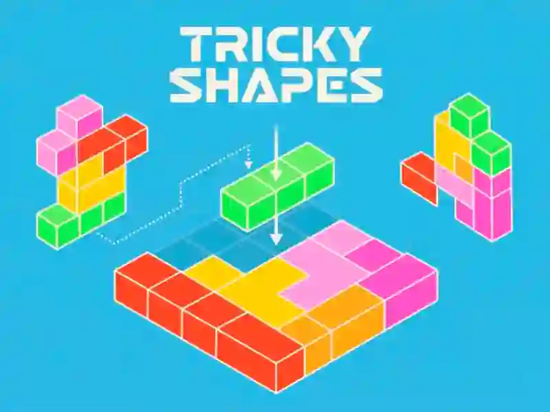 Permainan Tricky Shapes talian