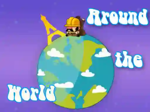 Permainan Around The World With Jumping talian