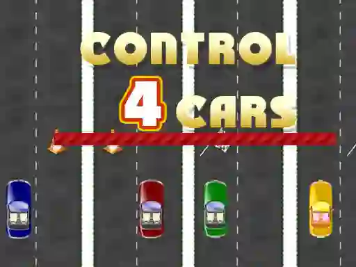 Permainan Control 4 Cars talian