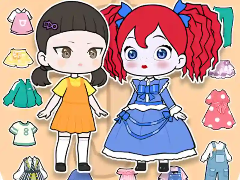 Permainan Cute Doll Dress Up talian
