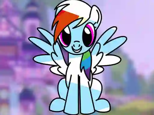 Permainan My Little Pony Coloring Book talian