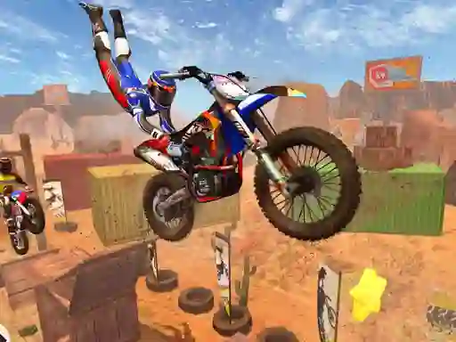 Permainan Stunt Moto Racing talian