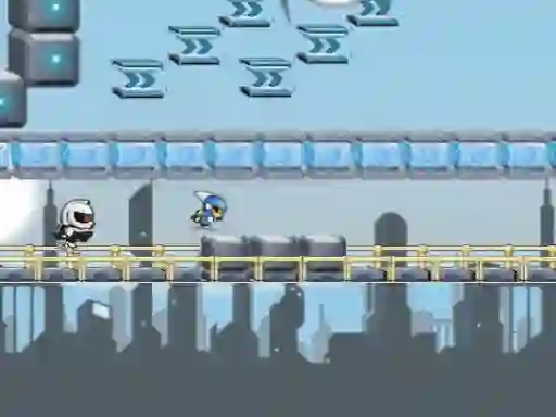 Permainan Gravity Guy HTML5 talian