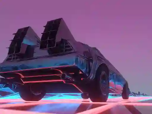 Permainan Futuristic Racer talian