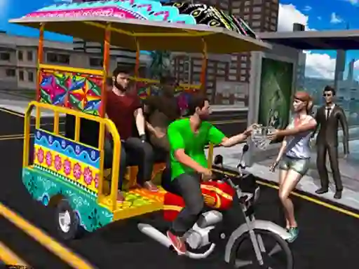 Permainan TukTuk Chingchi Rickshaw 3D talian