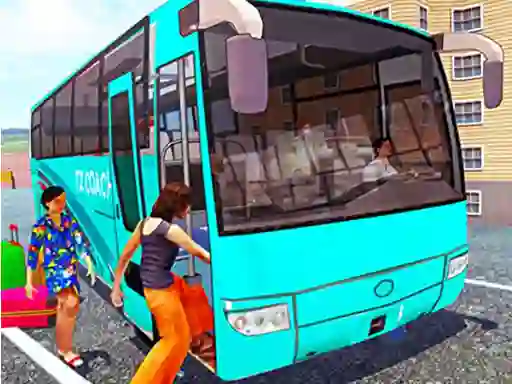 Permainan Off Road bus Transport Driver: Tourist Coach Sim talian