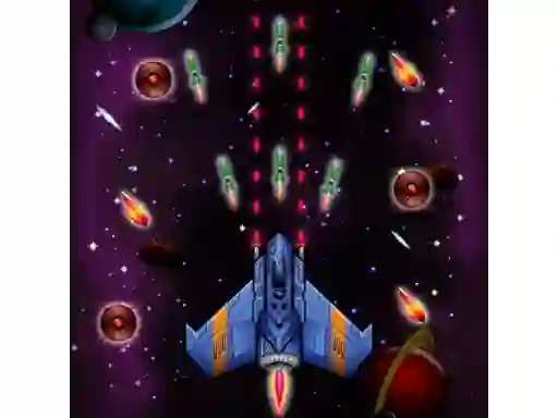 Permainan Space War 3D talian