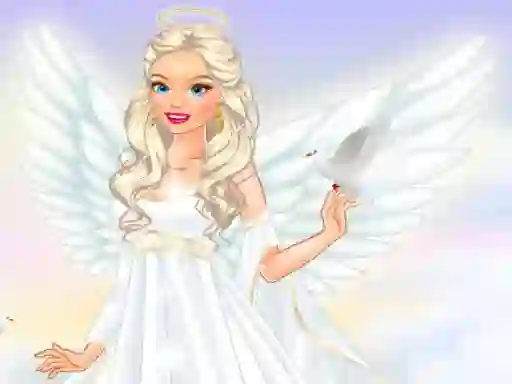 Permainan Sweet angel dress up talian