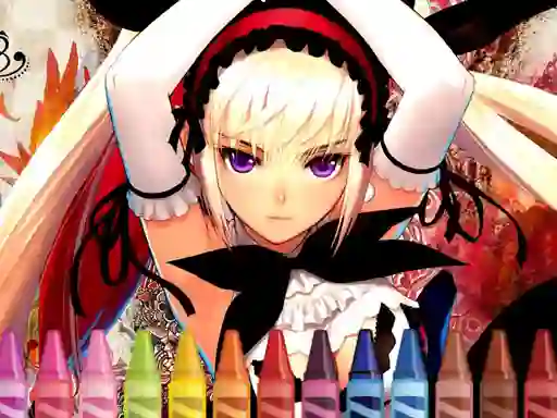 Permainan 4GameGround Anime Manga Coloring talian