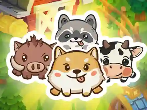 Permainan Animal Sort Cute Game Puzzle talian