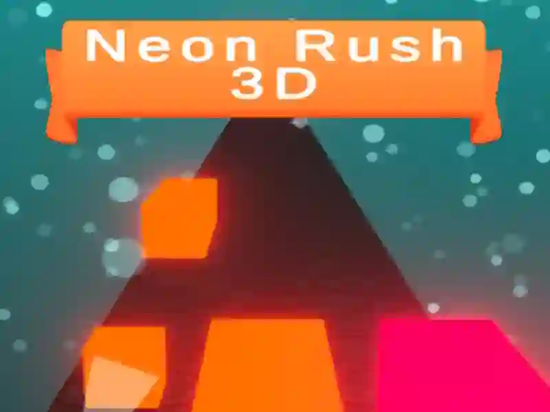 Permainan Neon Rush 3D talian