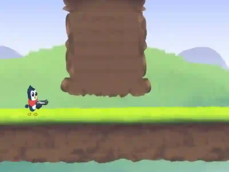 Permainan Penguin Strike talian