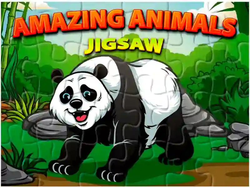 Permainan Amazing Animals Jigsaw talian