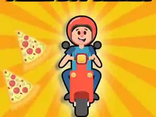 Permainan Pizza boy driving talian