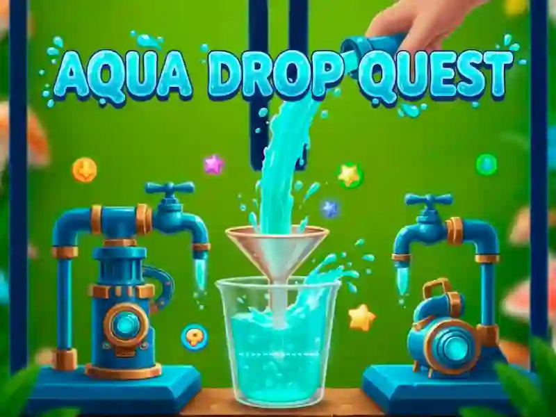 Permainan Aqua Drop Quest talian