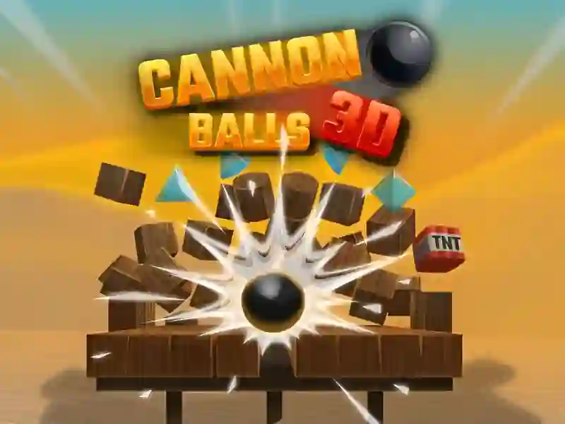 Permainan Cannon Balls 3D talian