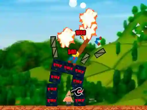 Permainan Destroy the Village talian