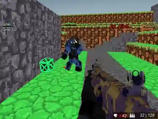 Permainan Blocky Wars Advanced Combat Swat Multiplayer talian