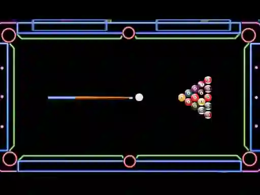 Permainan Billiard Neon talian
