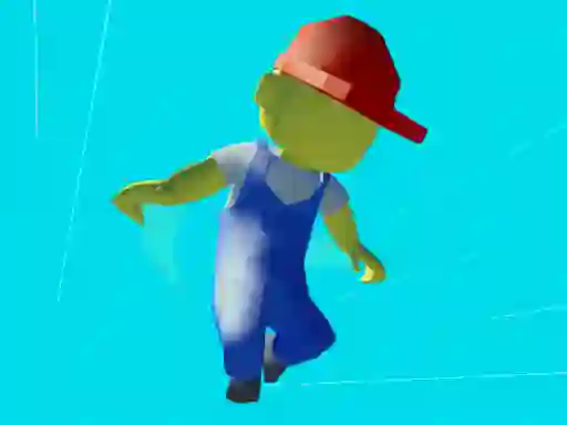 Permainan Parkour Run 3d.io talian