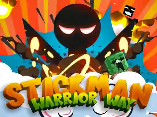 Permainan Stickman Warrior Way talian