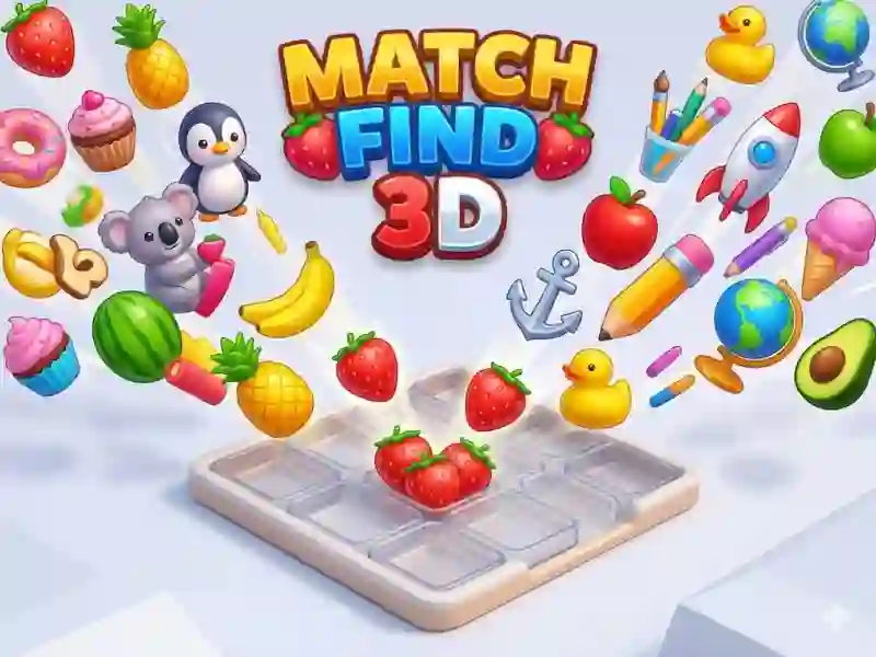 Permainan Match Find 3D talian