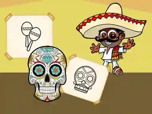 Permainan Crazy Mexican Coloring talian