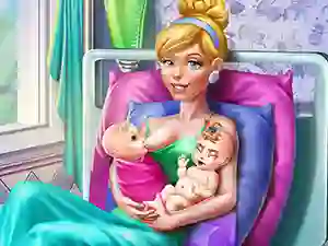 Permainan Cinderella Twins Birth talian