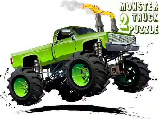 Permainan Monster Truck Puzzle 2 talian