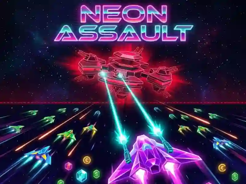 Permainan Neon Assault talian