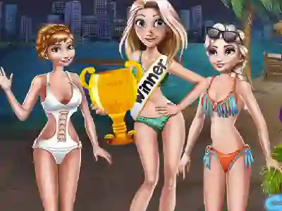 Permainan Girls Surf Contest talian