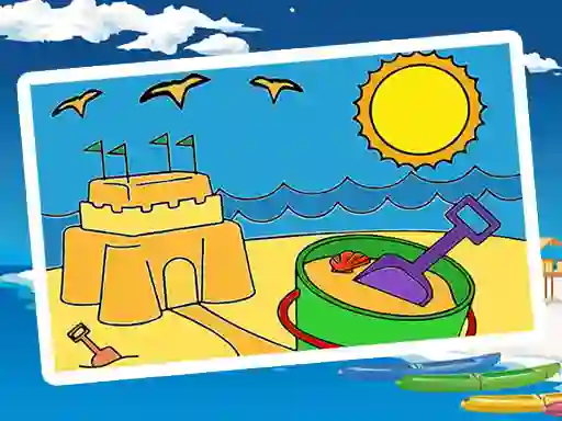 Permainan Summer Coloring Pages talian