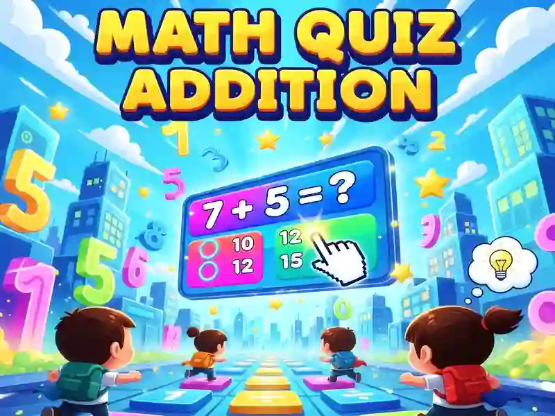 Permainan Math Quiz Addition talian