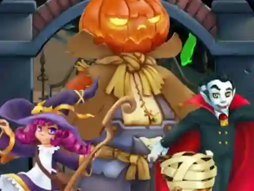 Permainan Halloween Jigsaw Deluxe talian