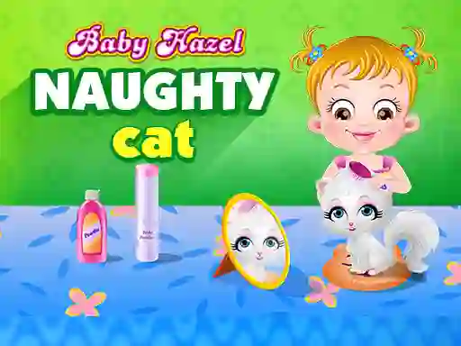 Permainan Baby Hazel - naughty cat talian