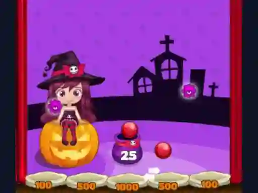 Permainan Bubble Shooter Halloween talian