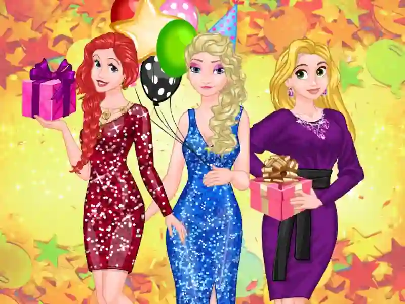 Permainan Frosty Princess Party Surprise talian