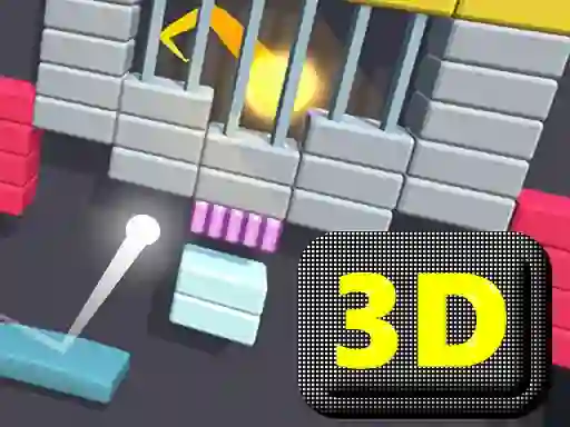 Permainan Brick Breaker 3d talian