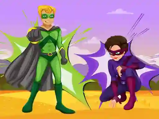 Permainan Superheroes Jigsaw talian