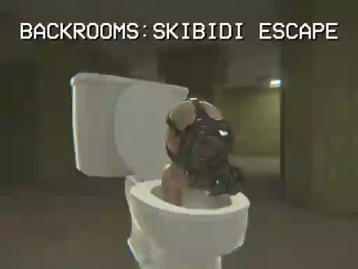 Permainan Backrooms: Skibidi Escape talian