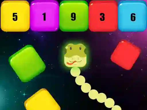 Permainan Snake Blocks and Numbers talian