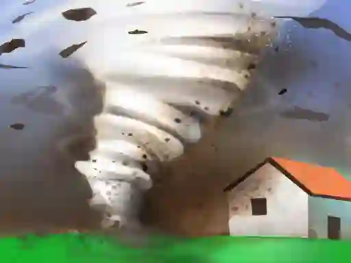 Permainan Tornado. io talian