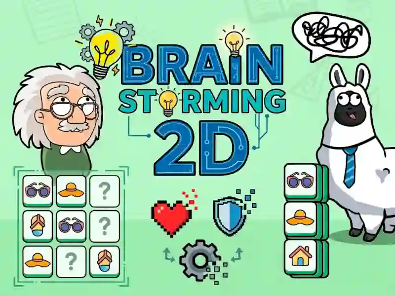 Permainan Brainstorming 2D talian