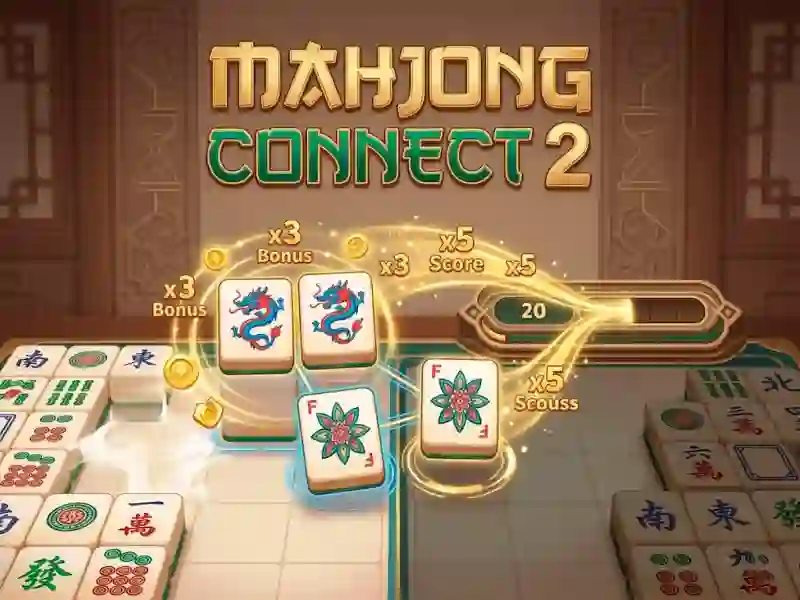 Permainan Mahjong Connect 2 talian