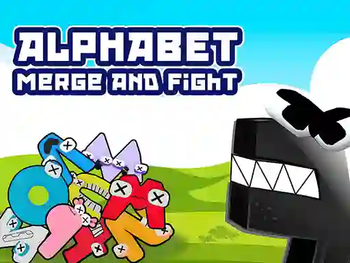 Permainan Alphabet Merge And Fight talian