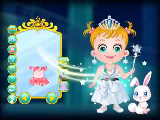 Permainan Baby Hazel Ice Princess Dressup talian