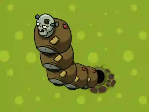 Permainan Zombie Worms talian