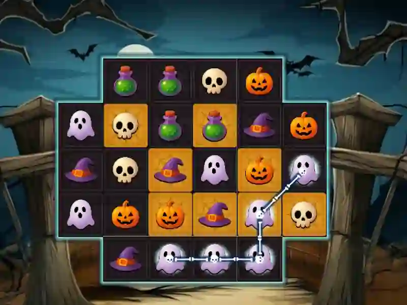 Permainan Spooky Chains talian