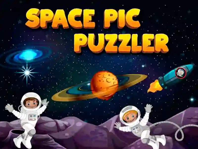 Permainan Space Pic Puzzler talian