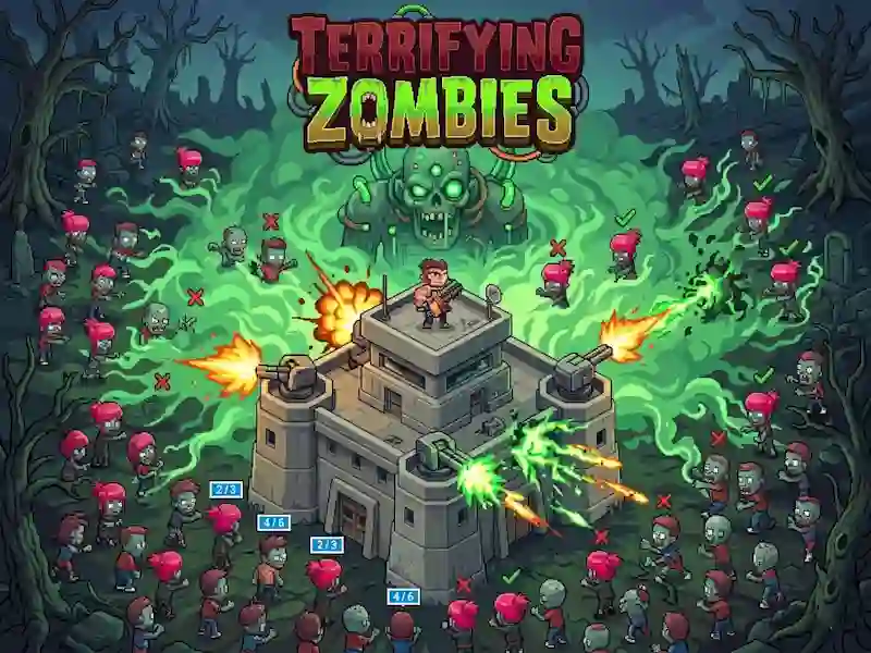 Permainan Terrifying Zombies talian